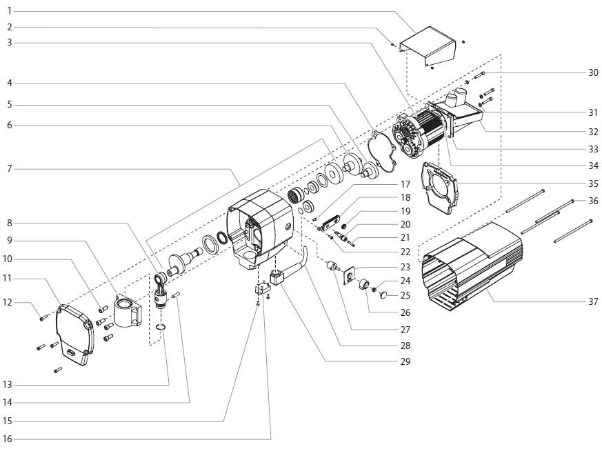 Advantage 1100 Drive Assembly